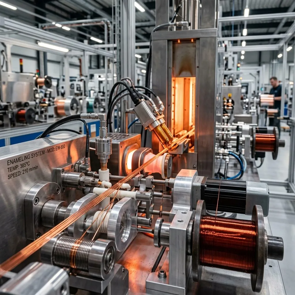 WuHu LAIKE Copper Wire Enameling Process